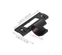 TOYZFRIENDY Portable Bike Pump Holder Bracket Clip for Mountain and Road Bikes Secure Fixed Clamp with Strong Grip Compatible with Various Bicycle Pumps for Convenient Cycling Use