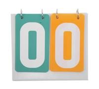 TOYZFRIENDY Portable Flip Scoreboard with Bold Double Colour Contrast and Pvc Material, 2-digit Score Keeper for Game Nights and Board Games, Lightweight and Easy-to-carry Sports Scoreboard