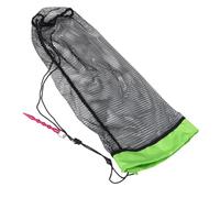 TOYZFRIENDY Portable Foldable Nylon Fishing Storage Bag with Ground Stake for Secure Fish Collection Compact Mesh Basket for Kayak Diving Outdoor Sports Accessories Easy Pack and Safe Catch
