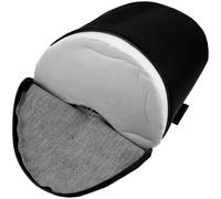 TOYZFRIENDY Portable Guitar Cushion for Acoustic and Classical Guitars with Built-in Sponge Padding Easy to Use Zip Design Black Pu Material and Practice