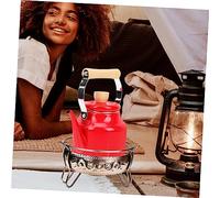 TOYZFRIENDY Portable Iron Picnic Alcohol Stove Windproof Pot Base for Camping Outdoor Cooking Lightweight Bar Pot Stove