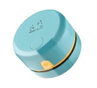 TOYZFRIENDY Portable Mini Desktop Vacuum Cleaner USB Rechargeable Wireless Table Cleaner for Paper Scraps Eraser Slag Bread Debris with Material for Home Office Car Use