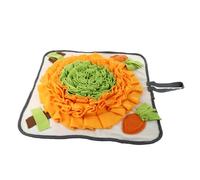 TOYZFRIENDY Practical Dog Snuffle Mat Pet Foraging Cushion Slow Feeding Treat Dispenser Pad for Anxiety Relief and Mental Stimulation Lightweight Portable Anti-choke Hidden Food Puzzle Mat