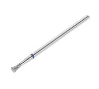 TOYZFRIENDY Precision Cuticle Drill Bit for Nail Drill Stainless Steel Grinding Head Fine Tip for Cuticle Removal and Excess Glue Cleaning Compatible with Electric Nail Art Tools Professional