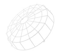 TOYZFRIENDY Protective Mesh Ceiling Light Cover for Exit Sign Emergency Lights Safety Cage Damage Prevention User Protection Against Shards Versatile Ceiling Lamp Guard