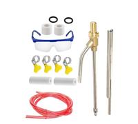 TOYZFRIENDY Quick Connect Wet Sandblasting Kit with High Pressure Washer Gun Head Accessory Industrial Rust and Paint Removal Tool for Automotive and Surface Cleaning Corrosion-Resistant