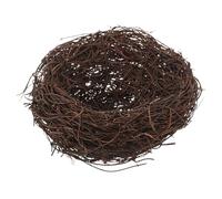 TOYZFRIENDY Rattan Bird Nest Handmade Simulated Nest for Crafts Garden Decoration Easter Party Favor Small Birds Warm Quiet Place Home Ornament