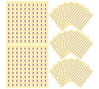 TOYZFRIENDY Red Arrow Defect Indicator Labels 10Mm Self Adhesive Removable Circle Dot Stickers for Product Inspection and Quality Control in Factory and Warehouse Use