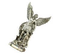 TOYZFRIENDY Resin Archangel Statue Greek God Decorative Sculpture Spiritual Protection Angel Ornament for Home Office Desktop Collectible Housewarming