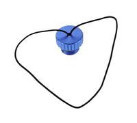 TOYZFRIENDY Scuba Diving Tank Threaded Cap Blue Valve Protector Dustproof Cover Easy Installation Oxygen Cylinder Valve Accessory for Diving Equipment