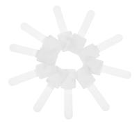 TOYZFRIENDY Self-Adhesive Cable Fastener Ties 40Pcs with Strong Backing for Office and Home Data Cord Management Reusable Cable Organizer Straps White