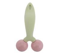 TOYZFRIENDY Shaped Manual Face Roller Massage Tool for Women Neck Massage Roller with Contoured Design for Facial Relaxation Wrinkle Reduction Anti-aging Skin Care at Home Office Travel