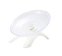 TOYZFRIENDY Silent Plastic Hamster Exercise Wheel for Small Rodents Safe Bite-resistant Jogging Interactive Running Disc for Hamsters Gerbils Hedgehogs Random Color Random Color