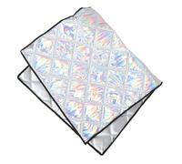 TOYZFRIENDY Silver Freezer Cover Thermal Insulation Universal Fit Waterproof Polyester Cotton Magnet with Insulation Cotton Suitable for Indoor and Outdoor Use