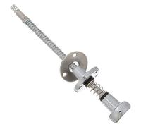 TOYZFRIENDY Silver Mushroom Head Pinball Machine Spring Rod Alloy Arcade Game Ball Shooter Lever Upgrade Replacement for High-intensity Retro Gaming and Pinball Machine Repair