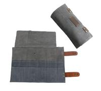 TOYZFRIENDY Slot Leather Hairdressing Scissor Bag Organizer for Barbers Stylists Styling Tools Pouch with Compact Design for Combs Clippers and Shears