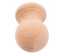 TOYZFRIENDY Solid Wood Decorative Finials for Furniture Timeless Roman Bridge Design Artistic Carving Craftsmanship Round Wooden Ball Finials for Indoor Stair Posts and Bedroom Decor