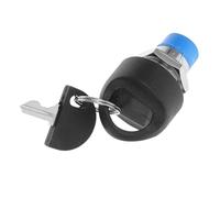 TOYZFRIENDY Spare Ignition Key Set for Scooters Black Abs Alloy Ignition Switch Lock Replacement for Powered Mobility Scooters