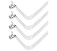 TOYZFRIENDY Stainless Steel Anti-kick Spring Clips Easy Installation and Versatile Cow Control Equipment for Cattle 10pcs for Farm Applications and Cattle Management