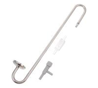 TOYZFRIENDY Stainless Steel Aquarium Diffuser Oxygen Refining Supplies for Fish Tanks Wear-resistant Bubble Bubbler with Even Oxygen Distribution Convenient Setup and Quiet Operation for