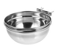 TOYZFRIENDY Stainless Steel Hanging Pet Bowl for Dogs Crate Mounted Water Feeder Anti-tip Removable Easy Clean Large Capacity Food and Water Dish