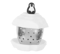 TOYZFRIENDY Stainless Steel Penguin Tea Infuser Leaf Tea Filter Cute Food-Safe for Home Office Restaurant Use