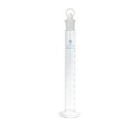 TOYZFRIENDY Thickened Glass Measuring Cylinder Accurate Graduated Laboratory Tool Practical Glass Tube for Scientific Experiments and Liquid Measurement