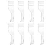 TOYZFRIENDY Toothbrush Head Covers Caps 8pcs Plastic Reusable Protective Caps for Electric Toothbrush Heads Travel Hygiene Oral Care Accessories