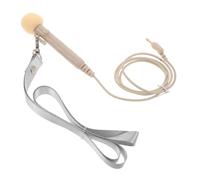 TOYZFRIENDY Tour Guide Loudspeaker Journalist Microphone Teaching Handheld Microphone Handheld Mic for Teachers for Teachers Seniors Small Mic Beige