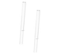 TOYZFRIENDY Transparent Acrylic Music Page Clips Clear Sheet Music Holders for Compact for Instrument Practice