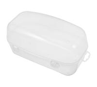 TOYZFRIENDY Transparent Dive Goggles Box Lightweight Dive Face Masks Case with Scratch-resistant Interior for Swimming and Snorkeling Storage Portable Clear Plastic Container for Adults