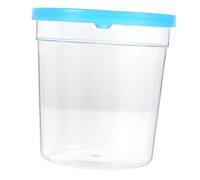 TOYZFRIENDY Transparent Mini Reptile Breeding Container with Ventilated Lid for Feeding Spiders Crickets and Small Reptiles Practical Insect Box for Turtle Fish and Amphibian Care Random Color