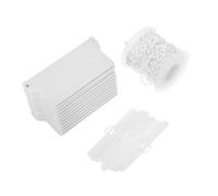 TOYZFRIENDY Vertical Blind Accessories Replacement Blinds Parts with Bottom Weights Top Hangers and Bead Chain Double Hook Design for Large Windows