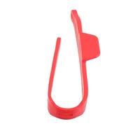 TOYZFRIENDY Vibrant Red U-shaped Swing Arm Chain Slider Guide for Dirt Bikes Wear-resistant Motorcycle Chain Guard Protector Easy Installation Off-road Cycle Accessory