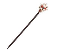 TOYZFRIENDY Vintage Wood Hair Stick Elegant Chinese Hairpin Headdress for Women Traditional Retro Style Accessory for Daily Wear Parties and Gatherings