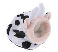 TOYZFRIENDY Warm Cotton Hamster Hideout Small Pet House Cozy Guinea Pig Nest Soft Comfortable Hideaway Bed for Winter Use Suitable for Hamsters and Small Rodents Random Color