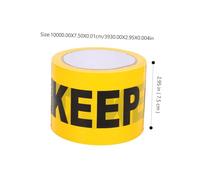 TOYZFRIENDY Warning Keep Out Tape Non-adhesive Crime Scene Safety Tape Yellow Caution for Construction Site Warning