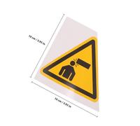 TOYZFRIENDY Watch Your Head Sticker Self-adhesive Low Overhead Warning Sign Safety Label for Machines and Equipment Easy Install Caution Alert for Indoor Use