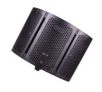 TOYZFRIENDY Windproof Cover and Spray Net for Gaming Mic Foldable Microphone Mic Shield Abs Wind Screen for Condenser and Home Recording