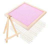 TOYZFRIENDY Wooden Felt Letter Board with Letters Pink Frame Message Board for Shower Wedding Stable Easel Design for Home Decor and Party Signs