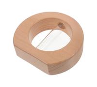 TOYZFRIENDY Wooden Stand Glass Vase for Hydroponic Plants Desktop Terrarium Planter with Test Tube Design Indoor Garden Decor for Home Office and Special Occasions