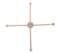 TOYZFRIENDY Wooden Wind Chime Stand for Indoor Use Crafted as DIY Wind Chime Frame for Balcony Ceiling Hanging Made of Unfinished Wood
