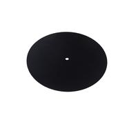 TOYZFRIENDY Wool Turntable Platter Mat Diameter Anti-static Pad with Non-slip Grooves for Vinyl Record Players Anti-vibration Audio Accessory Compatible with All Standard Platters