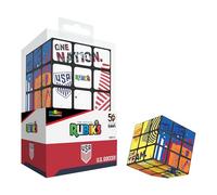 Toyzon Compatible with Rubik’s Cube- U.S. Soccer Themed Rubik's Cube 3x3 Rubiks Cube Speed Cube 3x3 Featuring Team USA World Cup Graphics, U.S. National Team and World Cup-for Soccer Fans & Collectors