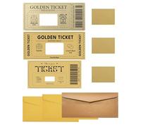 TOZBLEU 3 Pieces Gold Scratch Off Card - Amazon Gift Voucher to Print Personalised to Fill in as a Gift for Women, No Scratching for Birthday, Cinema and Christmas
