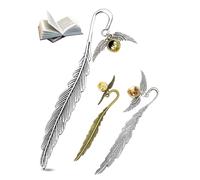 TOZBLEU Bookmarks - 2pcs Personalised Feather Bookmarks Perfect for Women, Teachers, Friends, Sisters, Readers, Colleagues and Wives