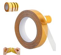 Tozio Double Sided Tape,65FT High Tack Strong Double-Sided Duct Tape with Fiberglass Mesh,Super Sticky Removable Resistant Clear Tape Cloth for Furniture, Walls, Carpets, Picture (Width:10cm/3.9in)