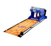 TozMvi Electric Bowling Machine LED Electronic Scoreboard - 3.5m Indoor Family Game Bowling Alley Game For Kids,Foldable Electronic Bowling Set,with Automatic Reset