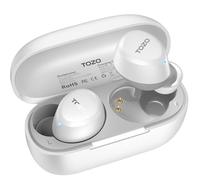 TOZO A1 Wireless Earbuds, Bluetooth 5.3 Earphones, Support APP EQ Setting, 32H Long Playtime, Ear Buds with HiFi Stereo Sound, Light-Weight Wireless Earphones, IPX5 Waterproof White