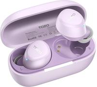 TOZO A1 Wireless Earbuds, Bluetooth 5.3 Earphones, Support APP EQ Setting, 32H Long Playtime, Ear Buds with HiFi Stereo Sound, Light-Weight Wireless Earphones, IPX5 Waterproof(Purple)
